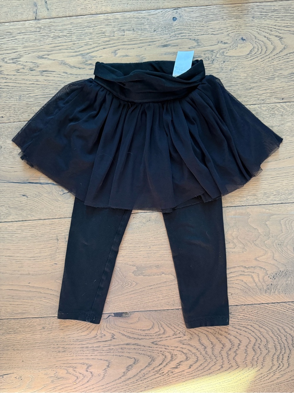 GAP Kids Black Tulle Tutu Skirt Leggings Size 3T